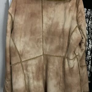 Newport News Beige Teddy Jacket